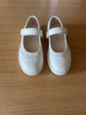 Yosi Samra Miss Adeline Sneaker Mary Jane Shoes in White - Back To School!! Sz 2